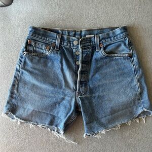 Vintage Levi’s 501 denim shorts